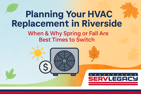 planning your HVAC replacement infographic