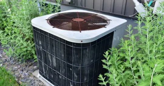 Old outdoor AC unit