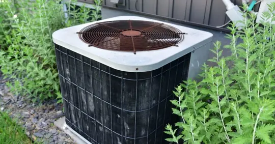 Old outdoor AC unit